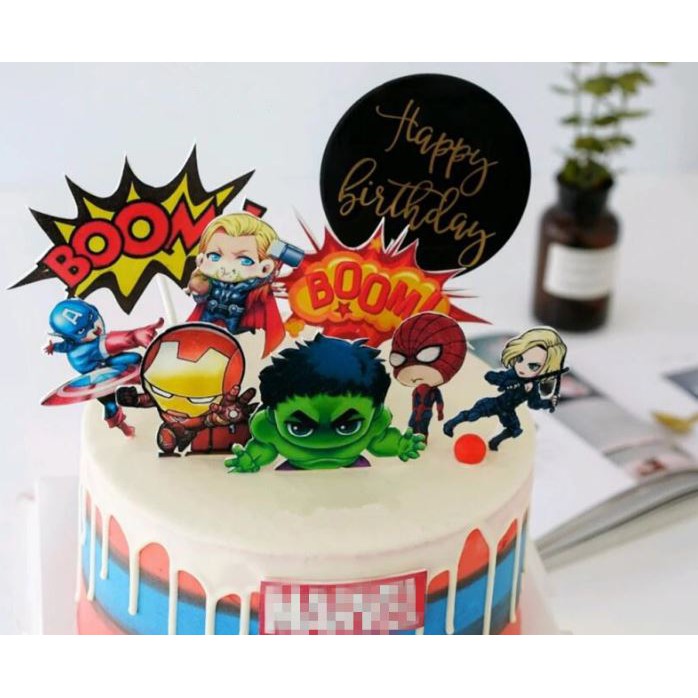 Set que cắm các siêu nhân Marvel