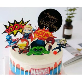 Set que cắm các siêu nhân Marvel