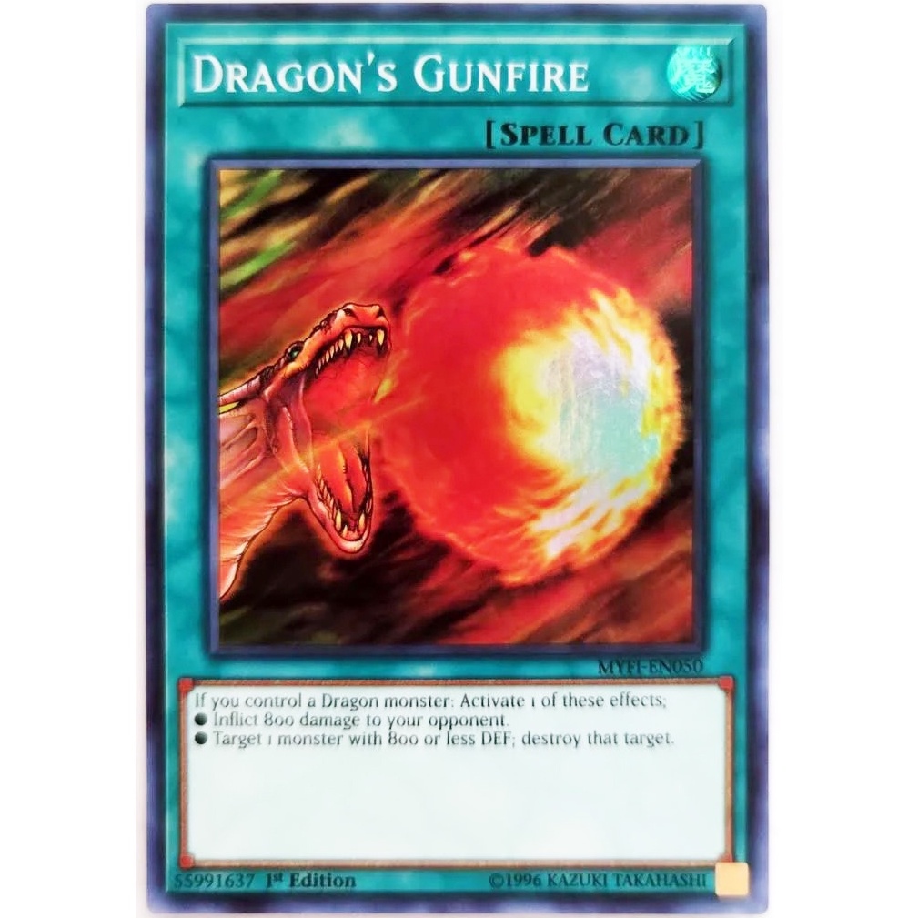 [Thẻ Yugioh] Dragon's Gunfire |EN| Super Rare