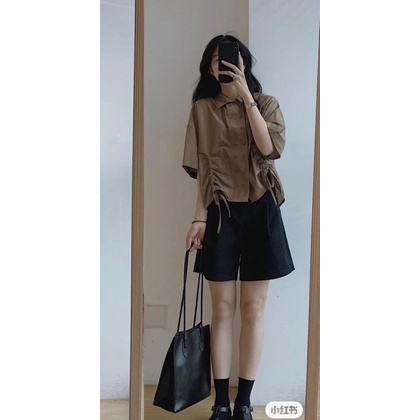 Sơ mi thô hàn rút hai bên  ( ảnh thật tự chụp ) | BigBuy360 - bigbuy360.vn