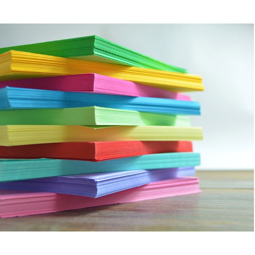 [Mã LIFEB04ALL giảm 10% tối đa 15K đơn 0Đ] giấy gấp Origami, giấy gấp hạc 15x15cm, 10x10cm,5x5cm