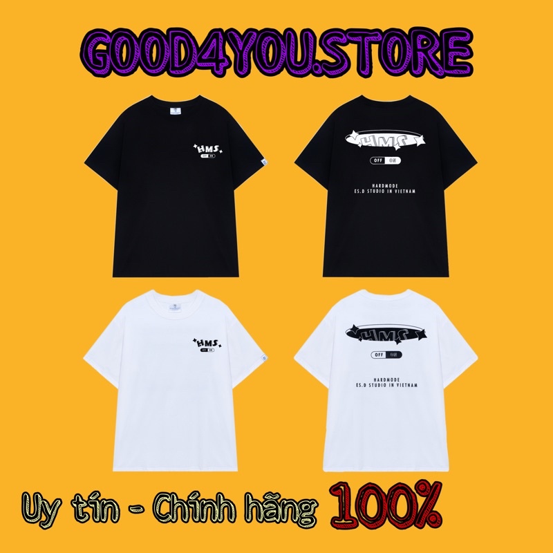 [ ÁO HARDMODE CHÍNH HÃNG] BASIC 09 / Áo Thun Form Rộng Nam Nữ
