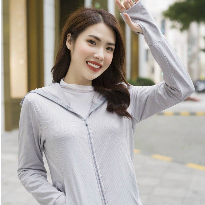 Áo chống nắng nữ thông hơi mát mềm - Túi zip cao cấp chất vải kim cương loại 1 | BigBuy360 - bigbuy360.vn