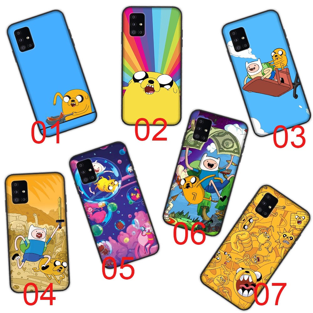 Ốp Lưng Mềm In Hình Adventure Time Cho Samsung Galaxy A11 A21 A21S A31 A41 A51 A71