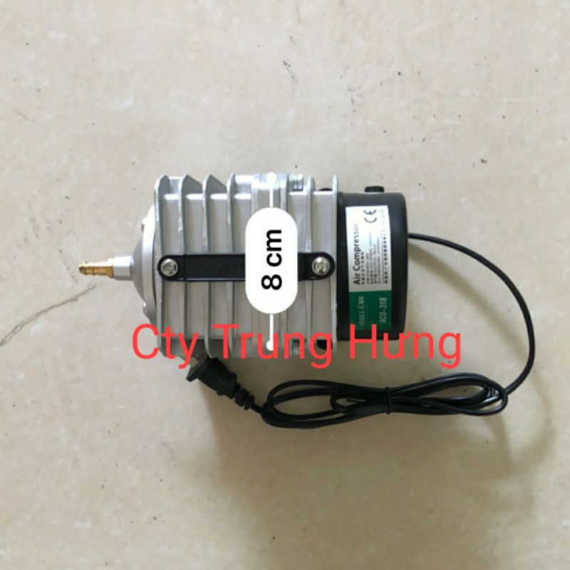 Máy sục sủi thổi khí oxy Hailea 220V-45w + 6 quả sủi + 12m dây.
