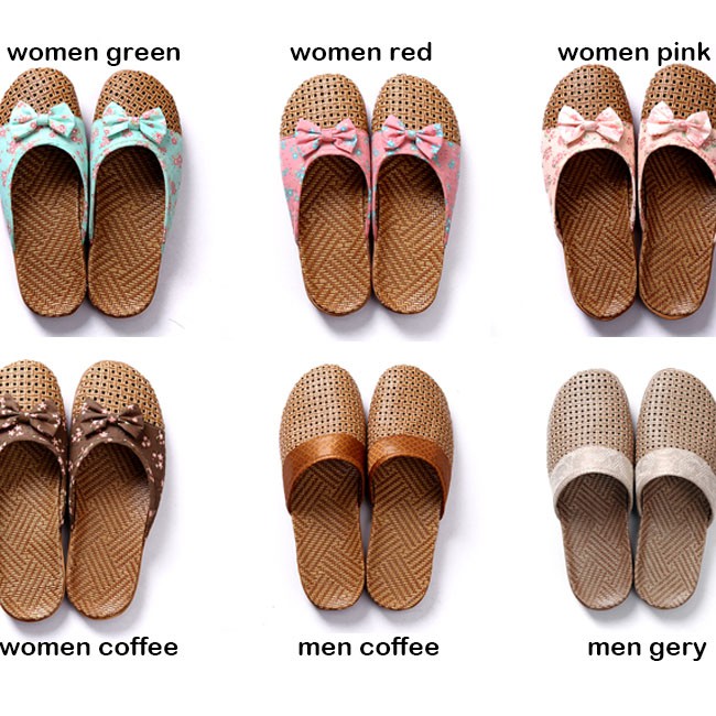 Dép thiết kế thoải mái phối nơ đơn giản thời trang