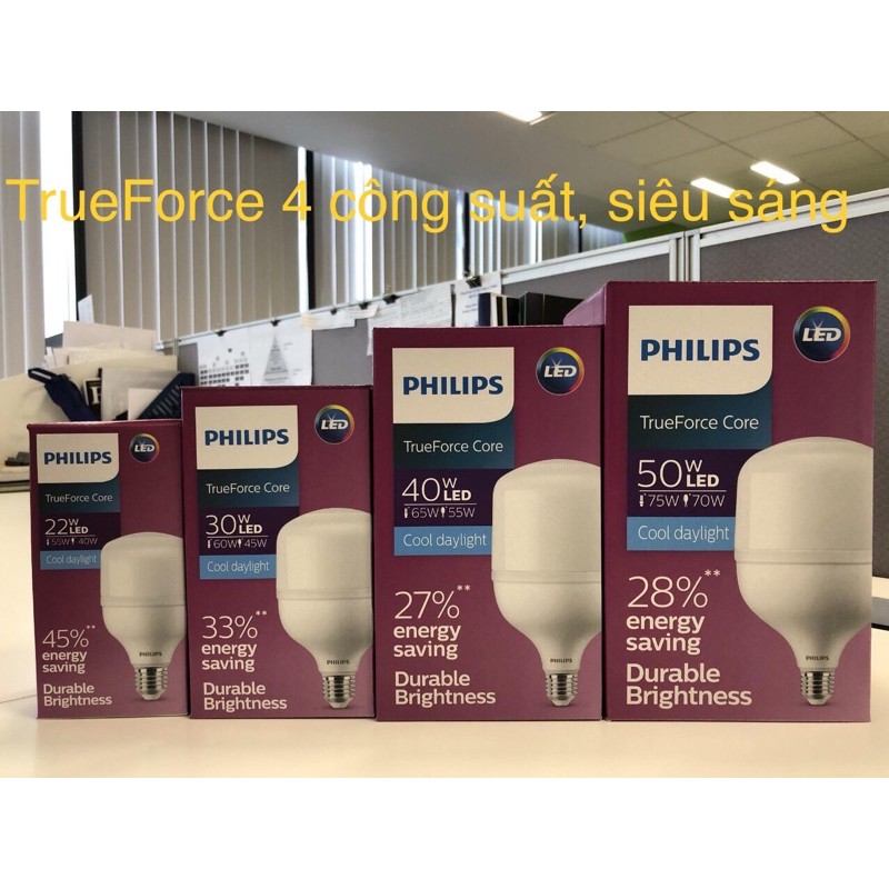 Bóng Led trụ TFORCE CORE HB MV ND GEN3 công suất 22w, 30w, 40w, 50w |thương hiệu Philips chính hãng|
