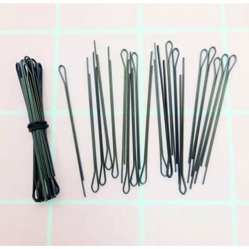 Set 10 Bó kẹp tăm Đen xẹt tóc