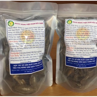 Ngưu bàng khô hữu cơ 500g củ ngưu bàng sấy khô chuẩn Vietgap