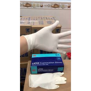 Găng tay y tế Latex có bột Duy Hàng hộp 100 cái