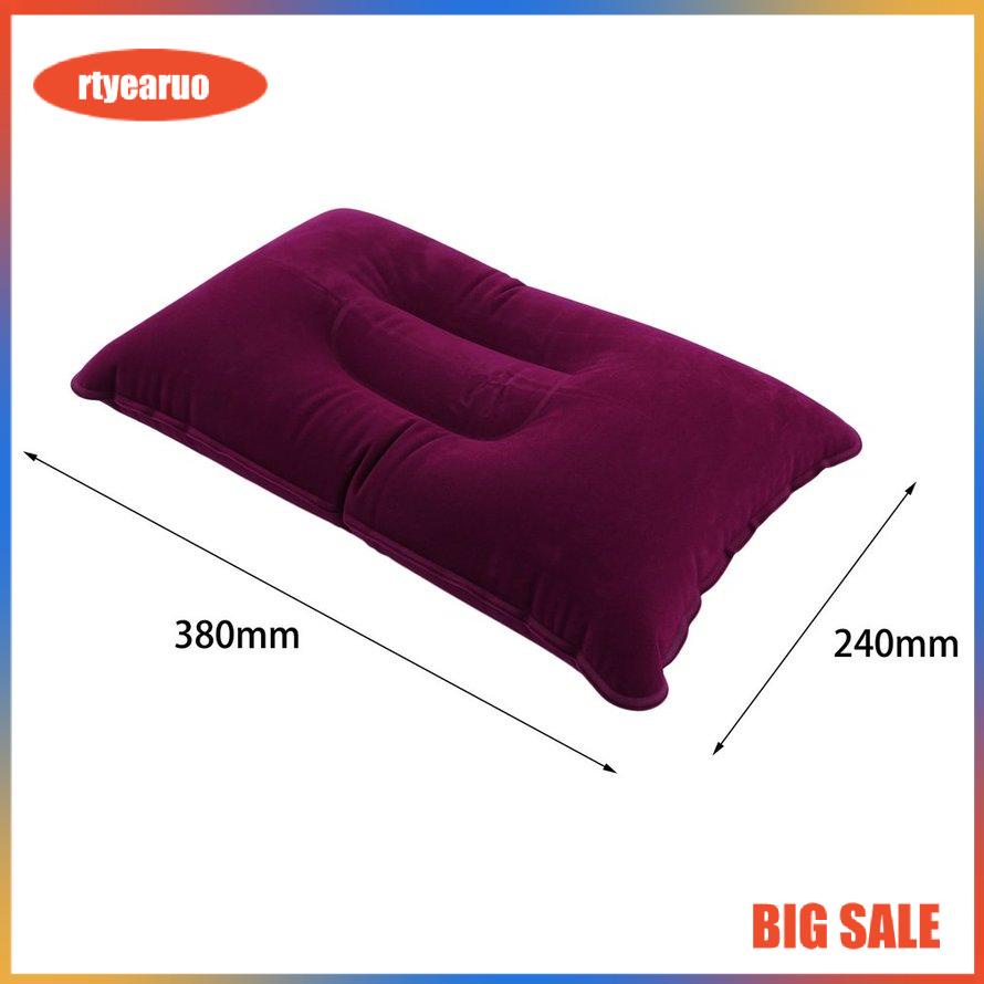 Portable Fold Outdoor Travel Sleep Pillow Air Inflatable Cushion Break Rest Comfortable Pillows for Sleep Travel Accessories
