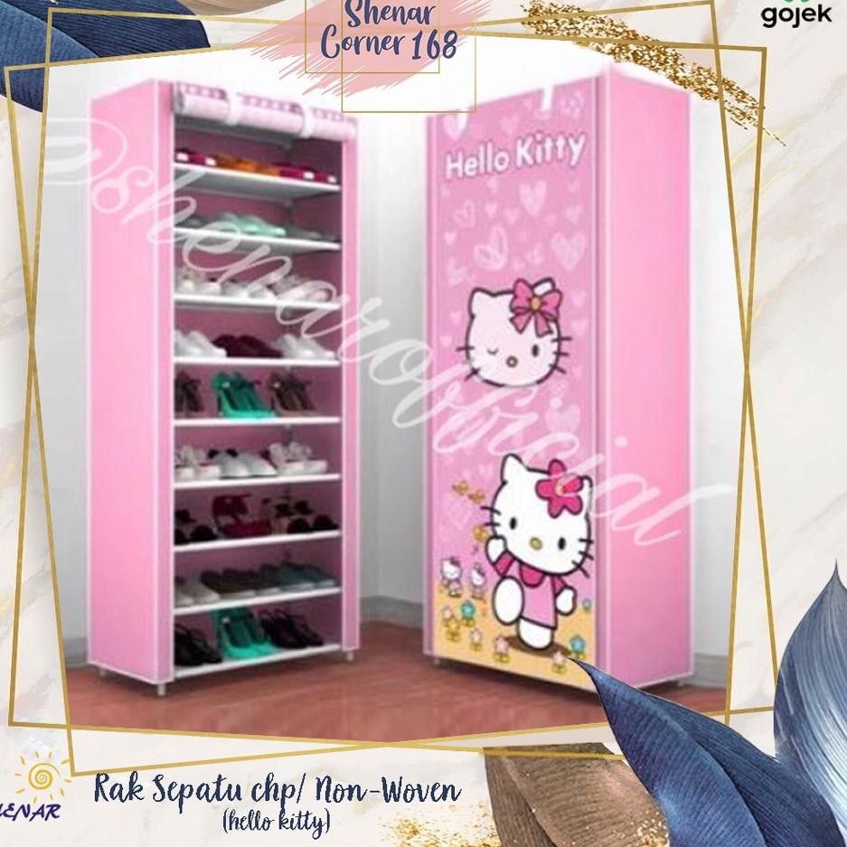 Giá Để Giày Nhiều Tầng Rs 10 Chp - Hello Kitty Doraemon