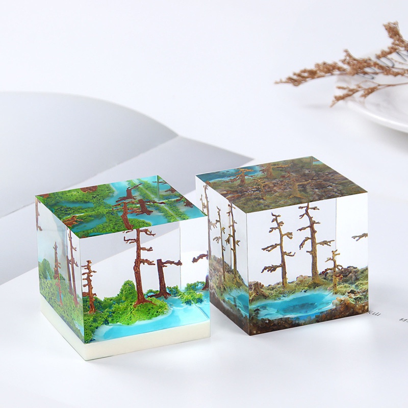 Mô Hình Cây Bằng Nhựa Dùng Trang Trí Tiểu Cảnh