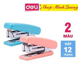 Dập ghim- bấm ghim mini #10 deli e0222- chính hãng