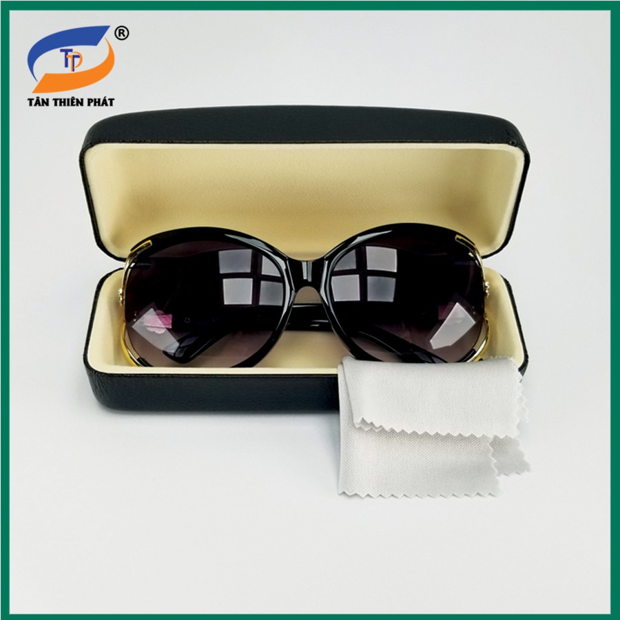 Mắt kính nữ thời trang chống nắng, chống tia UV 858. Gọng kính ôm mặt, không kén size. Tròng oval ôm mắt, râm và dịu mắt | BigBuy360 - bigbuy360.vn