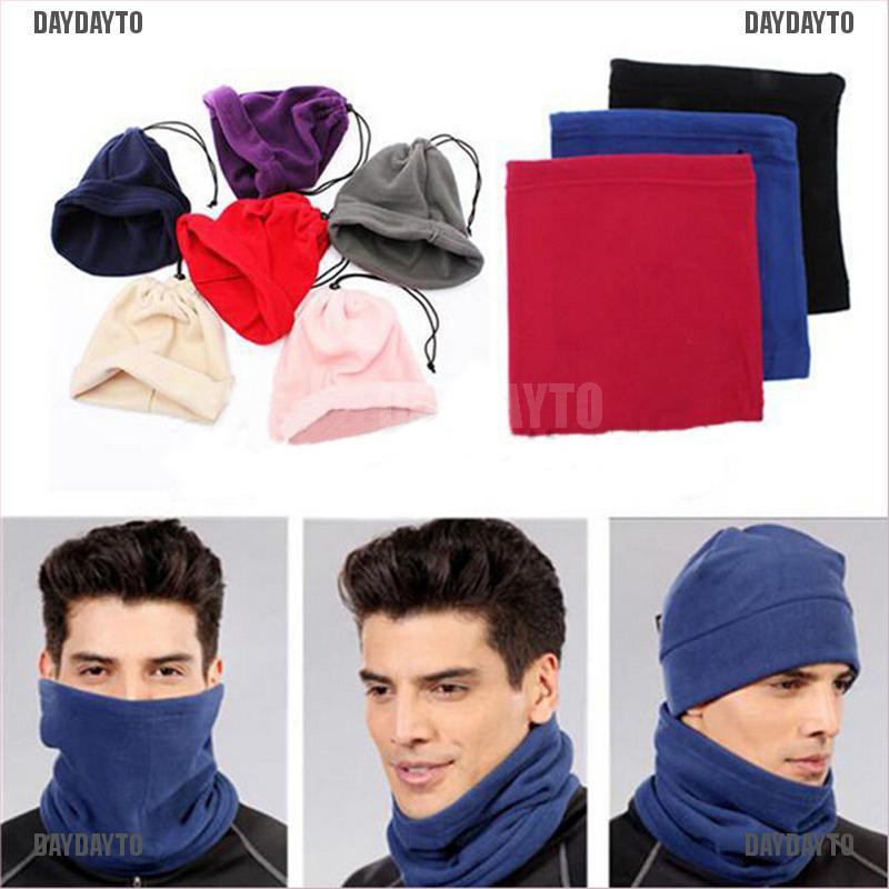 Daydayto Khăn Choàng Cổ Giữ Ấm Bằng Lông Cừu Giữ Ấm Cho Nữ Dùng Trượt Tuyết Balaclava