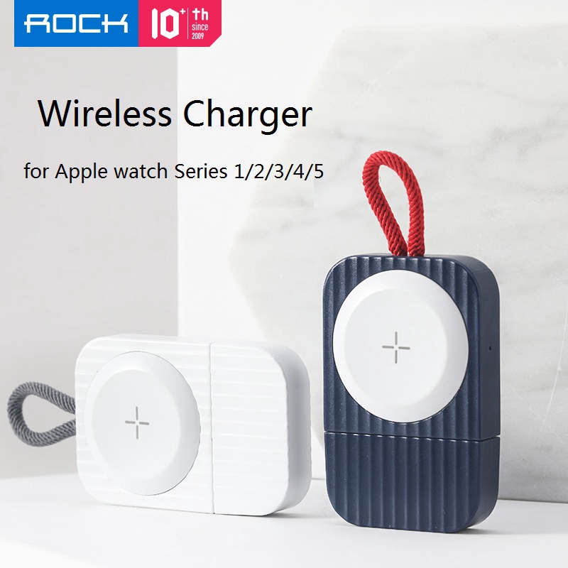 Bộ sạc không dây từ tính USB sạc nhanh 2.5W cho iWatch Series 6 se 5 4 3 2 1 38mm 40mm 42mm 44mm