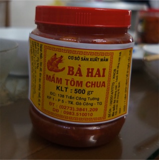 Mắm tôm chua Bà Hai Gò Công