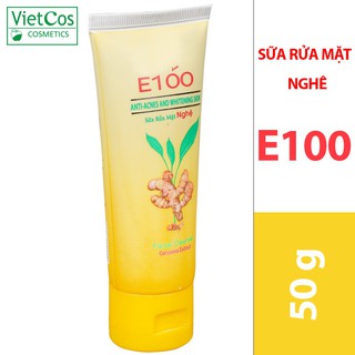 Sữa rửa mặt nghệ e100 50g