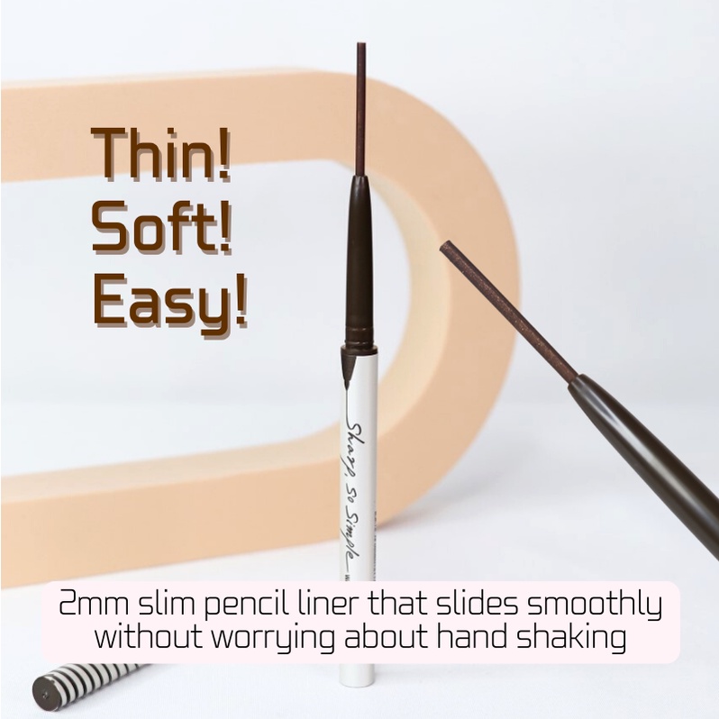 Bút Kẻ Mắt CLIO 0.14g / 20g Chống Thấm Nước