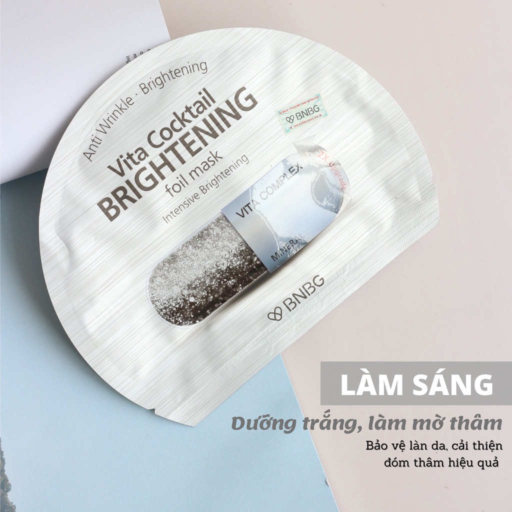 Mặt Nạ BNBG Vita Cocktail Foil Mask 2X