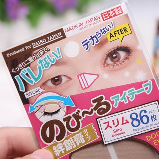 MIẾNG DÁN MÍ MẮT DAISO 86 MIẾNG NHẬT BẢN