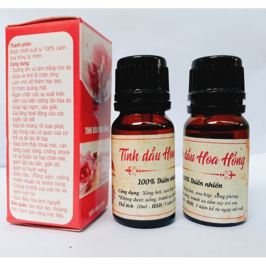 Tinh Dầu Xông Phòng Chiết Xuất 100% Thiên Nhiên Dung Tích 10ml (Chọn hương)