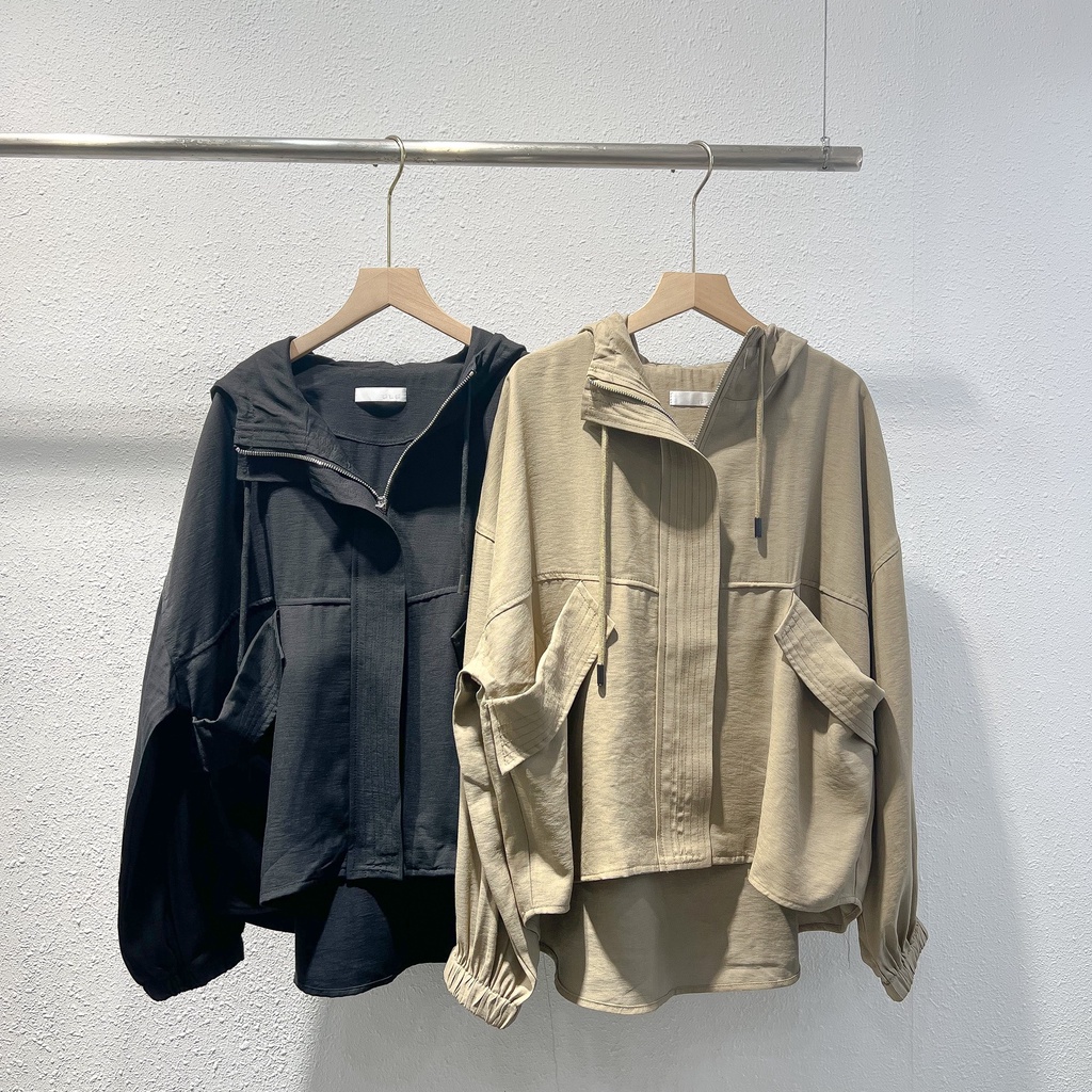 Áo khoác kaki đũi có nón , The Peace