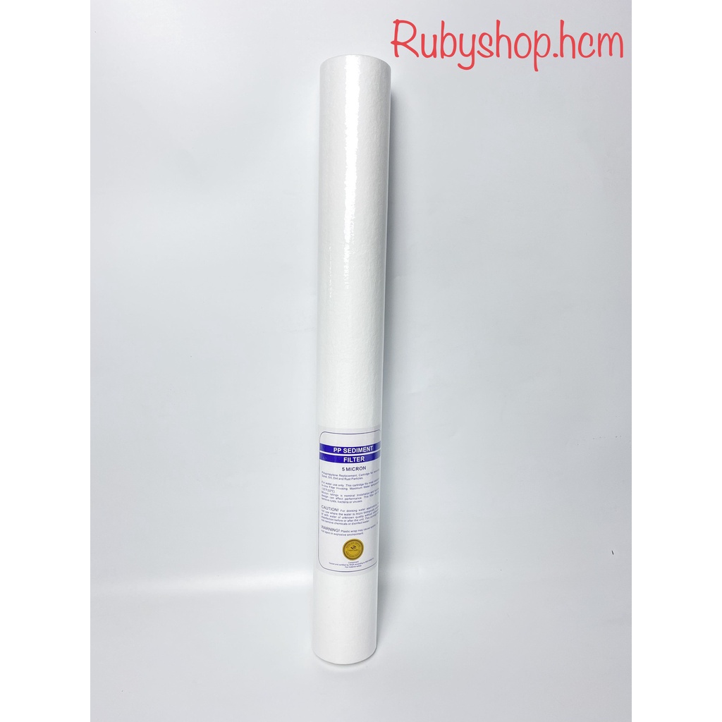 Lõi lọc nước số 1 20inch _ PP 20ich  Rubyshop.hcm