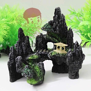 Mô Hình Hòn Non Bộ Trang Trí Bể Cá