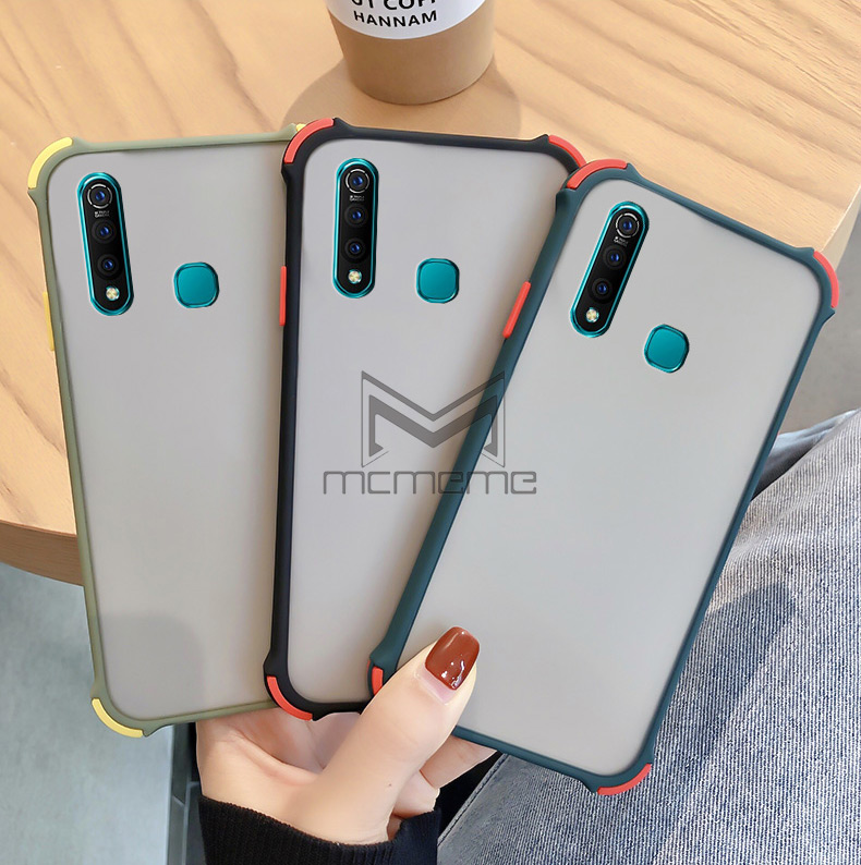 Ốp điện thoại viền chống sốc 4 góc cho Samsung Galaxy ss A50 A30 A20 A10 A70 A10s A20s A50s M10s M01 | BigBuy360 - bigbuy360.vn
