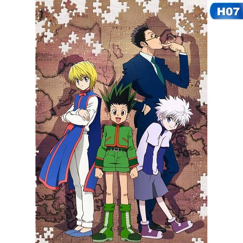 Poster Treo Tường Trang Trí In Hình Anime Hunter X Hunter
