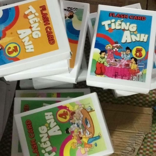Flashcard 345 (A5 in 1 mặt)