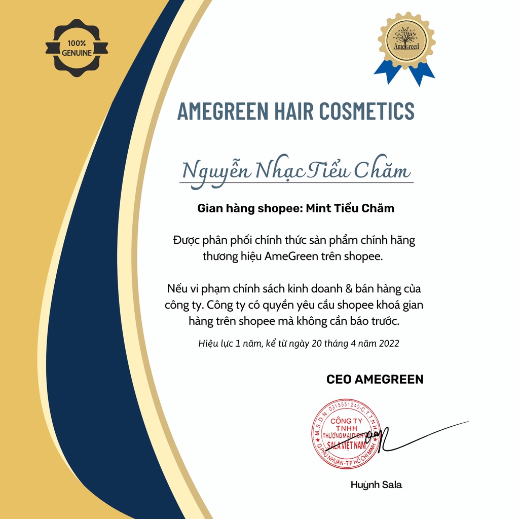 Dầu Gội Vỏ Bưởi Premium Amegreen 600ml giảm rụng tóc ,kích mọc tóc, an toàn cho mẹ bầu và sau sinh