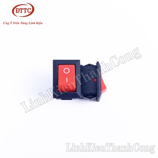 Công tắc kcd11 2p 3a 250v 15x10mm đỏ, đen