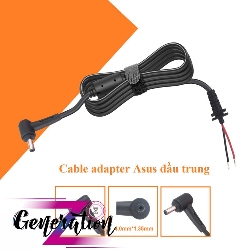 Cáp nguồn Adapter Asus (Đầu trung) Jack 4.0MM*1.35MM