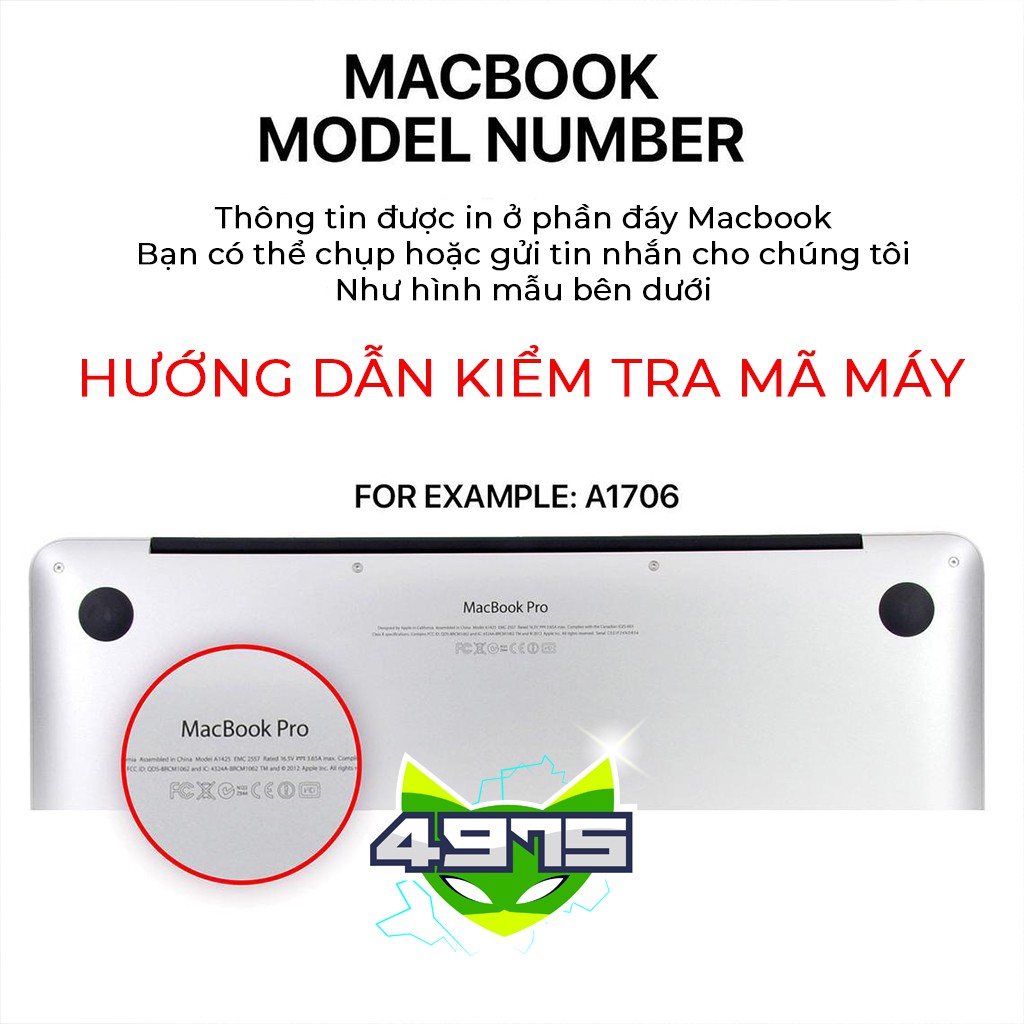 Miếng Dán Skin Macbook Chống Xước - Cao Cấp - In Hình Theo Yêu Cầu