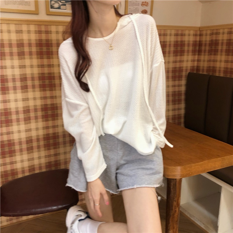 Áo Hoodies Tay Dài Phong Cách Hong Kong Thời Trang Mùa Thu Mới