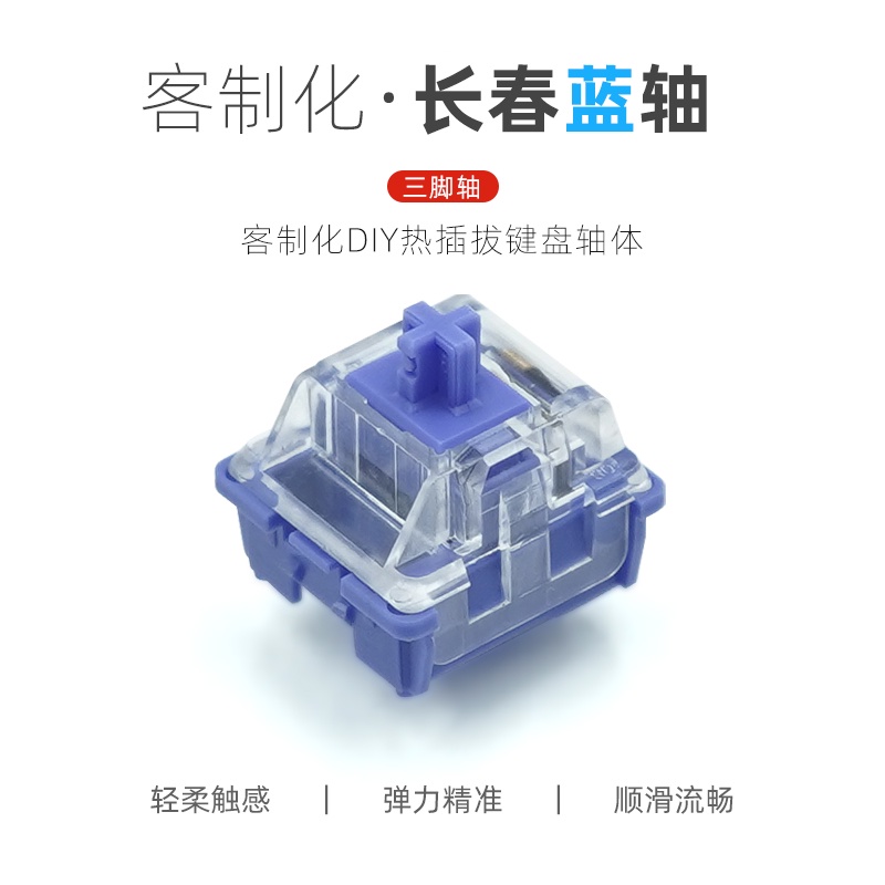 5 công tắc bàn phím switch Peri Winkle linear