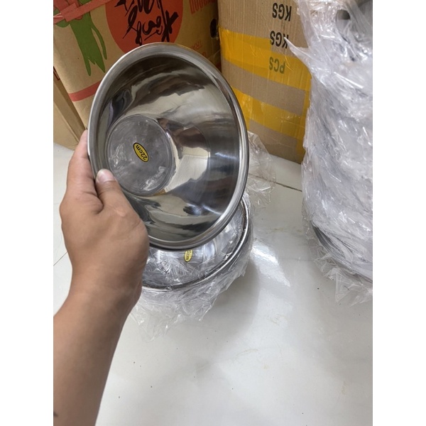 Bát inox 22cm sâu,loại đẹp bền k gỉ dùng spa
