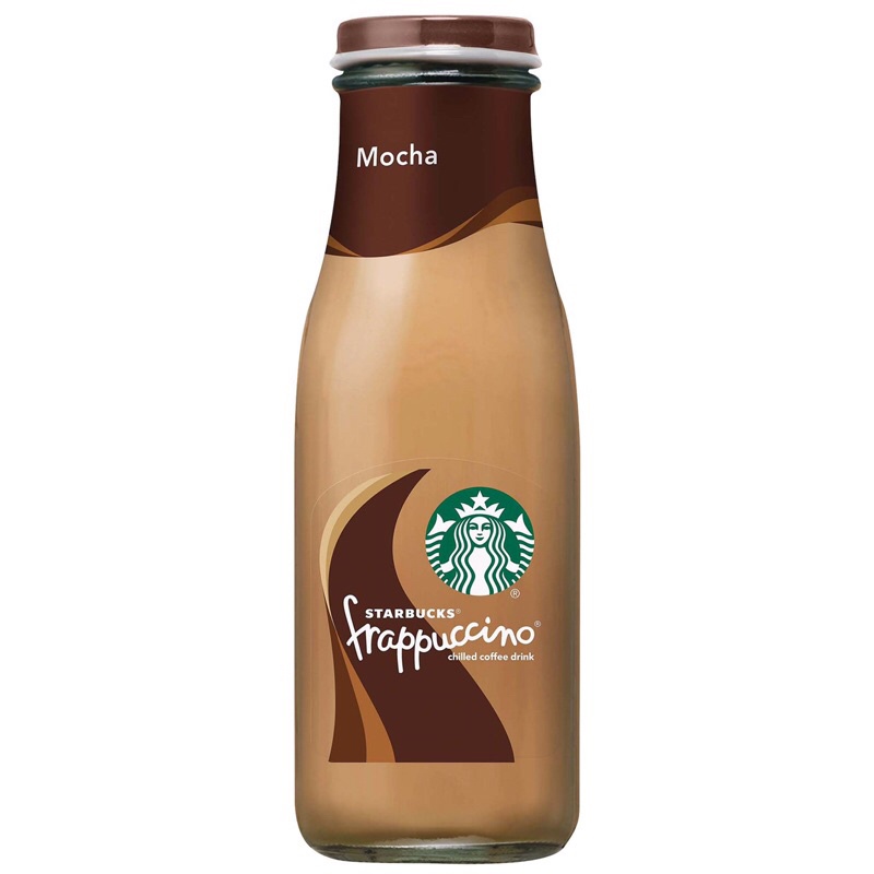 Cafe pha sẵn Starbucks Frappuccino vị Mocha và Vanilla của Mỹ mỗi chai 281ml date 10/23