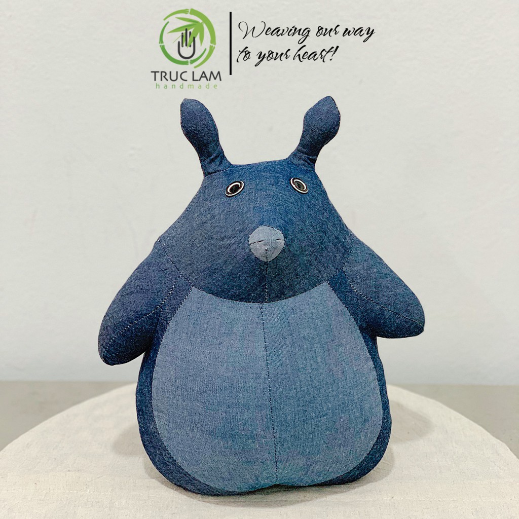 Đồ Chơi Cho Bé Thú Nhồi Bông Hình Pokemon Totoro Vải Hoa Bông Gòn Cao Cấp (A) - Trúc Lâm Handmade