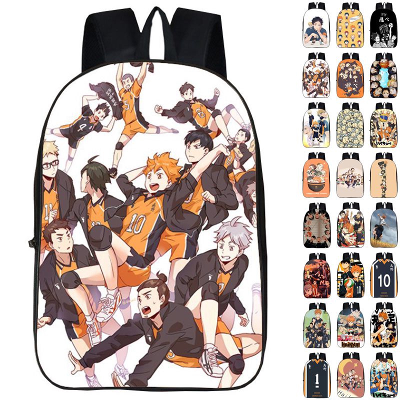 Balo đi học in hình anime Haikyuu Haikyuu thời trang