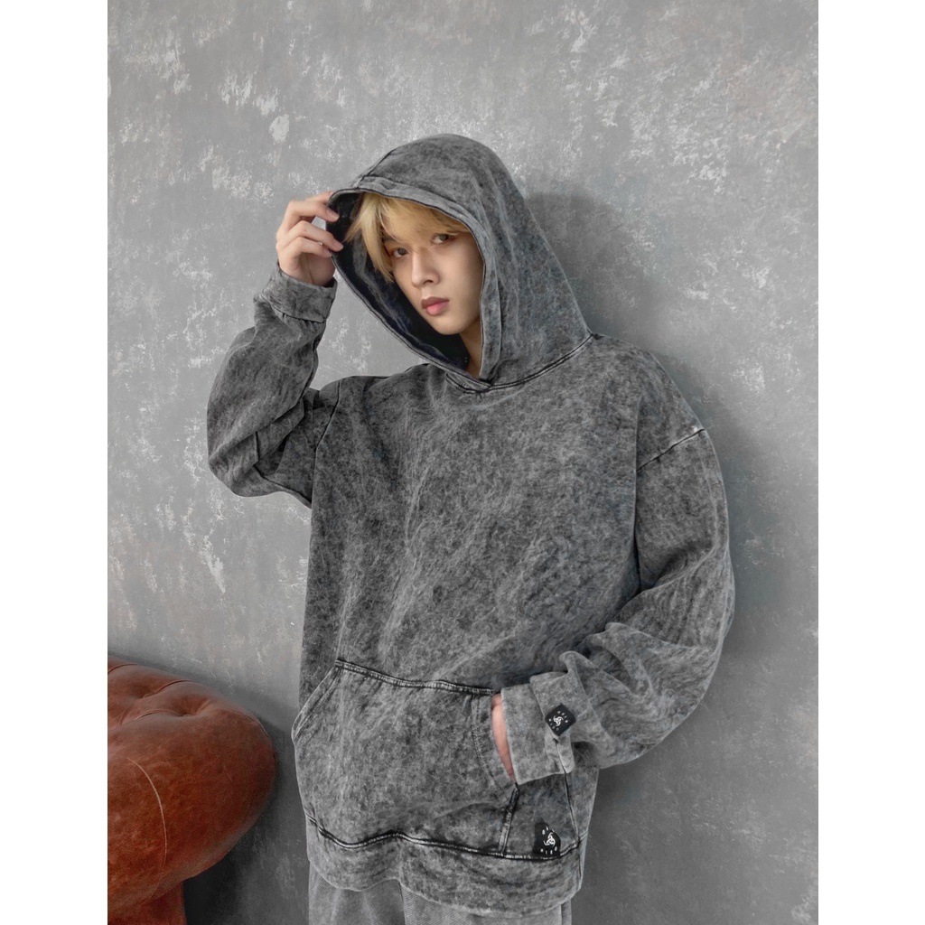 Áo Hoodie Oversize Odin Acid, áo nỉ dài tay có mũ Unisex ODIN CLOTHING