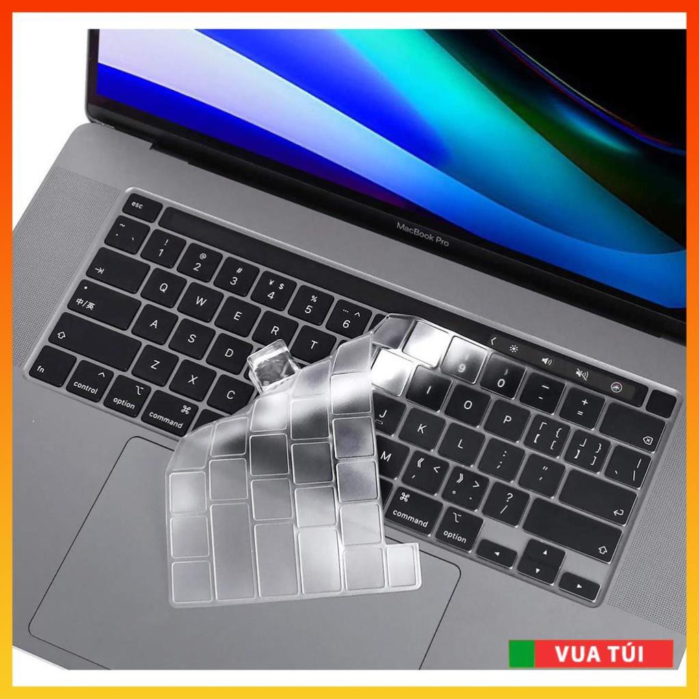 Miếng Lót, Phủ bàn phím Macbook Pro 16 inch A2141 (2019 -2020) - Chất Liệu Silicon Chống Nước