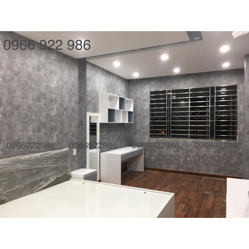 Giấy dán tường giả bê tông,giả xi măng, trang trí nhà ,cửa hàng. 16,5m2