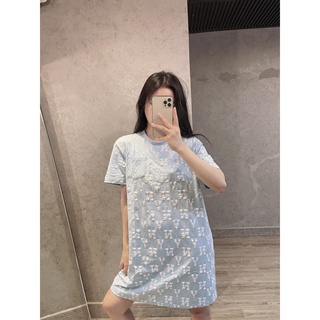 Ảnh thật - Đầm MLB Monogram Mix Pocket - Full tag, code