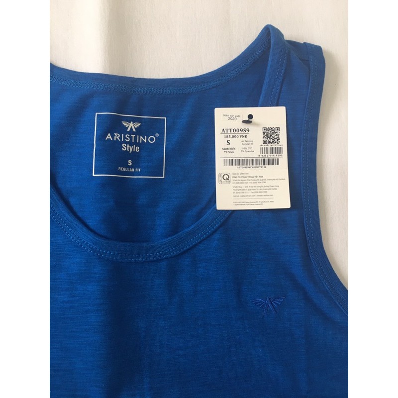 Áo Ba Lỗ Aristino ATT009s9 Regular 2 màu có S/M/L