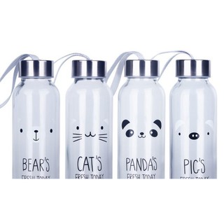 COMBO 5 CHAI THỦY TINH DÂY XÁCH 500ML