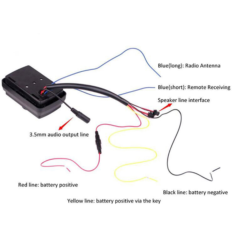 Loa Âm Thanh Mp3 Atv 12v Cho Xe Máy